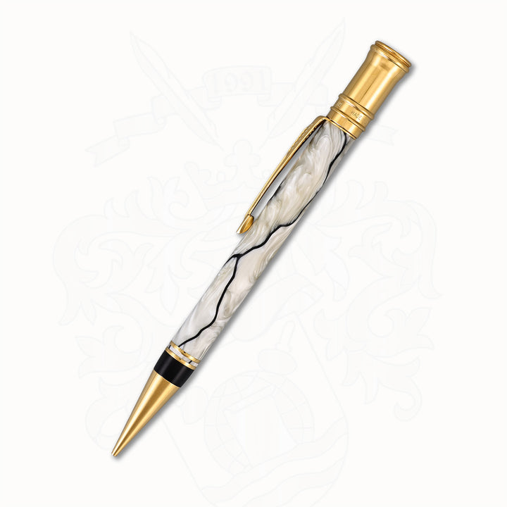 Parker Duofold Pencil MK II Black &amp; Pearl