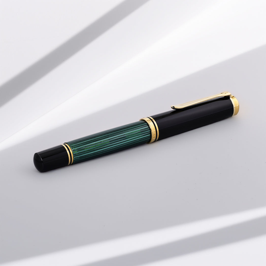 Pelikan Souverän M1000 Green Stripe (Translucent Barrel)