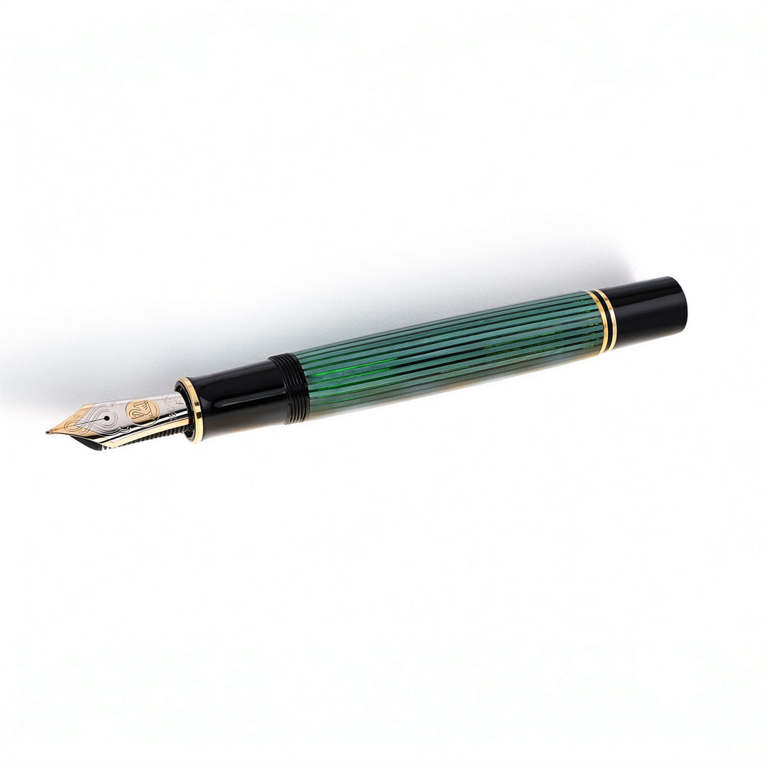 Pelikan Souverän M1000 Green Stripe (Translucent Barrel)