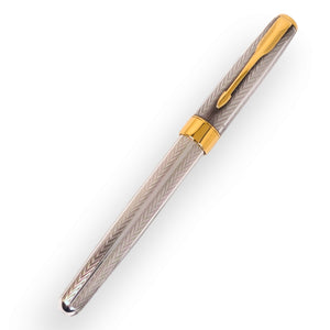 Parker Sonnet Sterling Silver Fougere Fountain Pen 18k