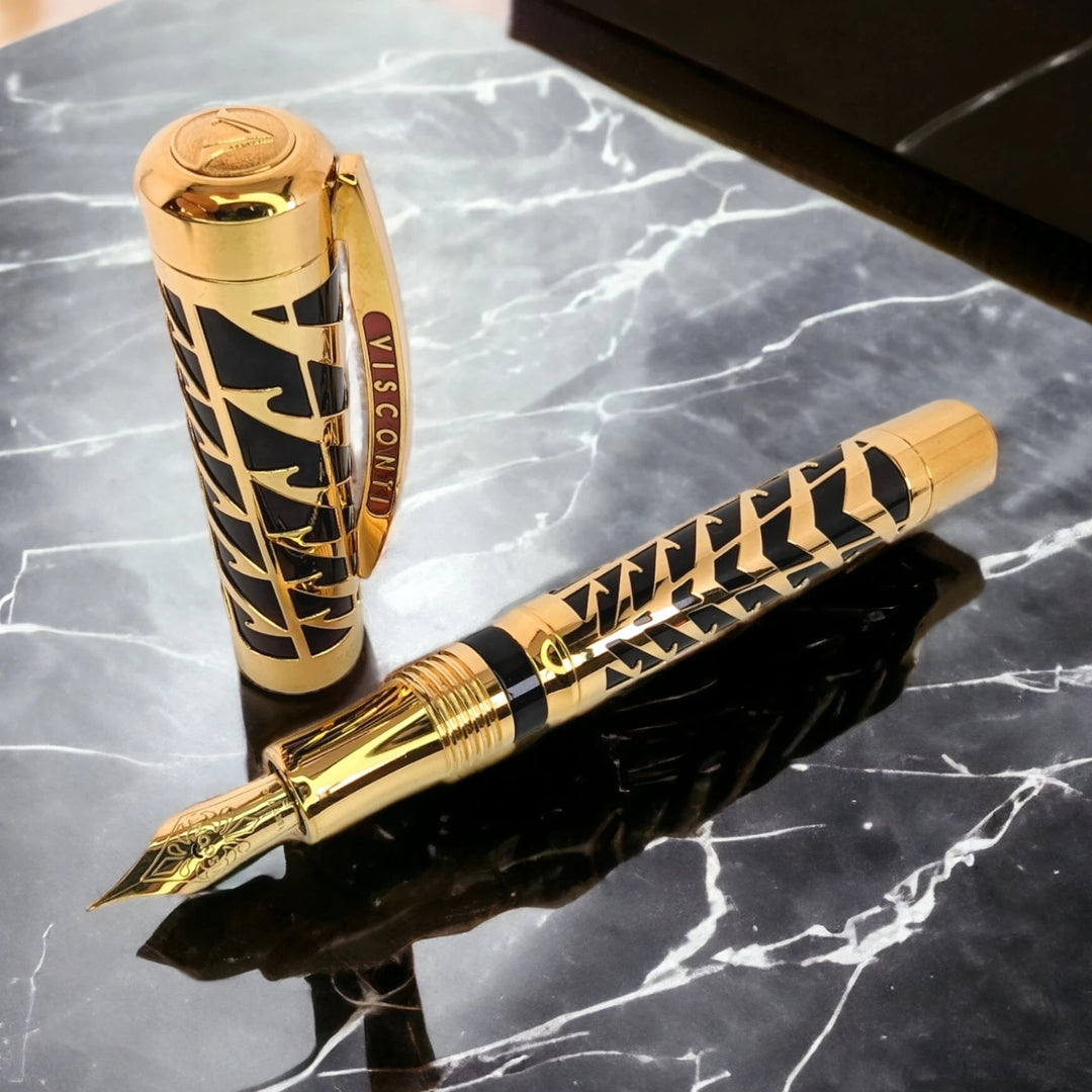 Visconti Watermark Gilded Rose - Fountain Pen