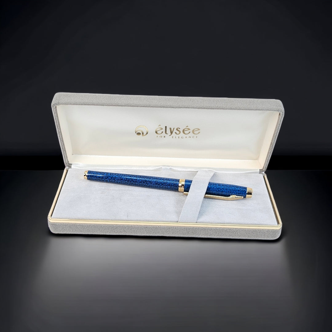 Elysee Finesse Lacquer Intarsia Fountain Pen 18k