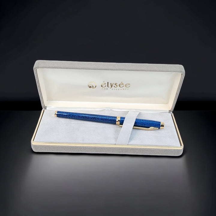 Elysee Finesse Lacquer Intarsia Fountain Pen 18k
