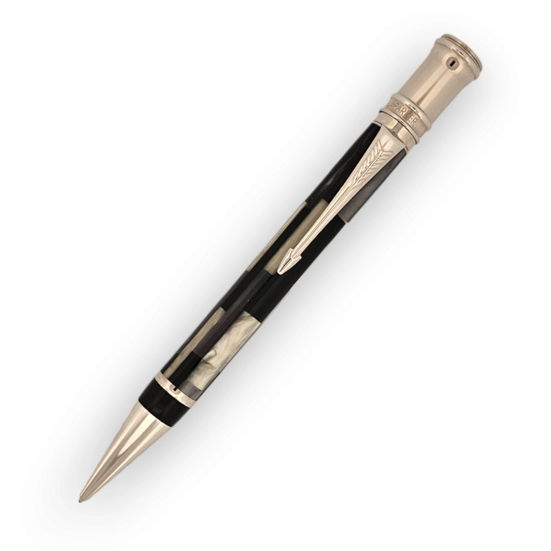 Parker Duofold Centennial Mosaic Black &amp; Grey Mechanical Pencil