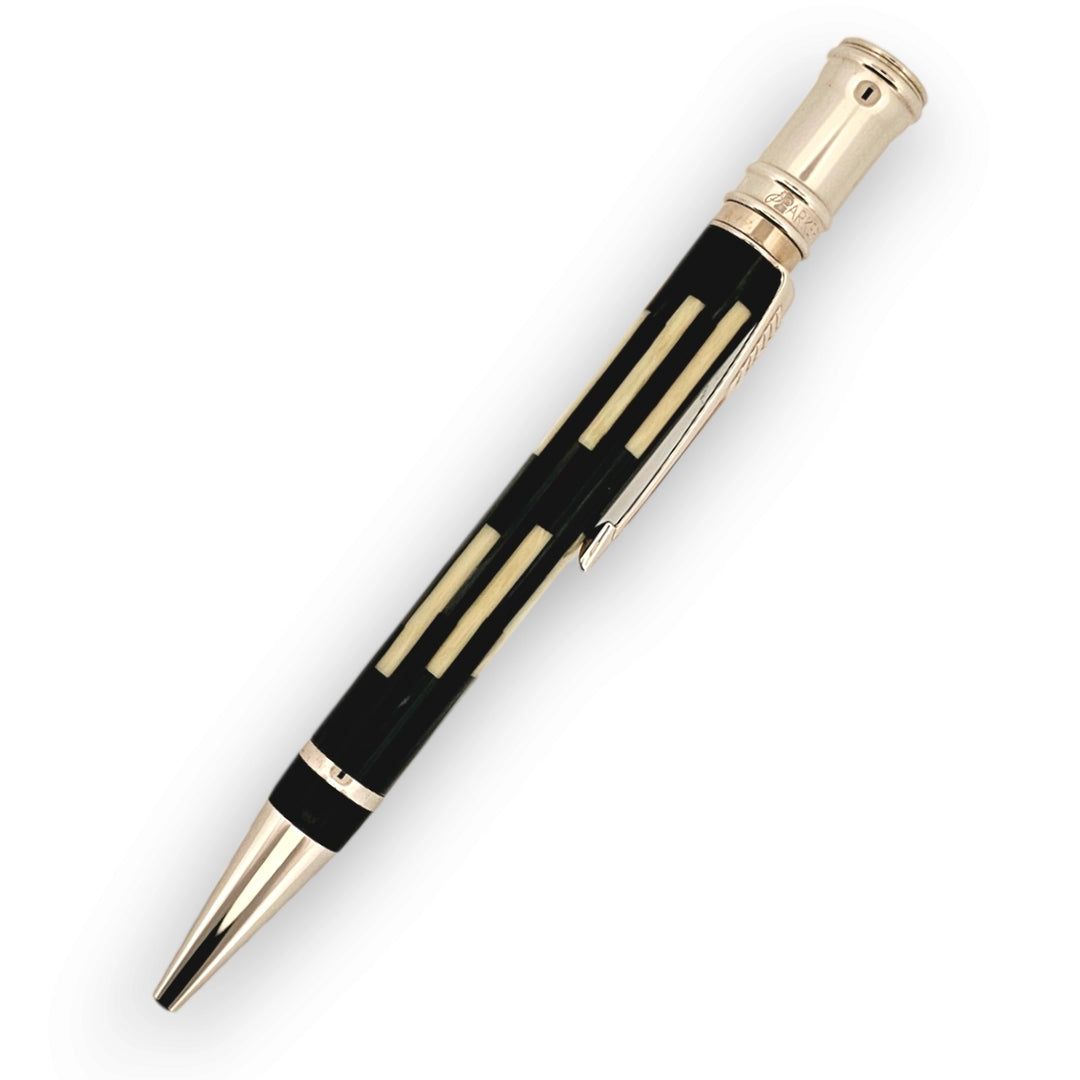 Parker Duofold Centennial Mosaic Black &amp; Pearl Ballpoint