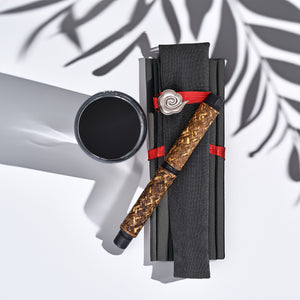 Platinum Izumo Bamboo Weave Torafudake Tiger