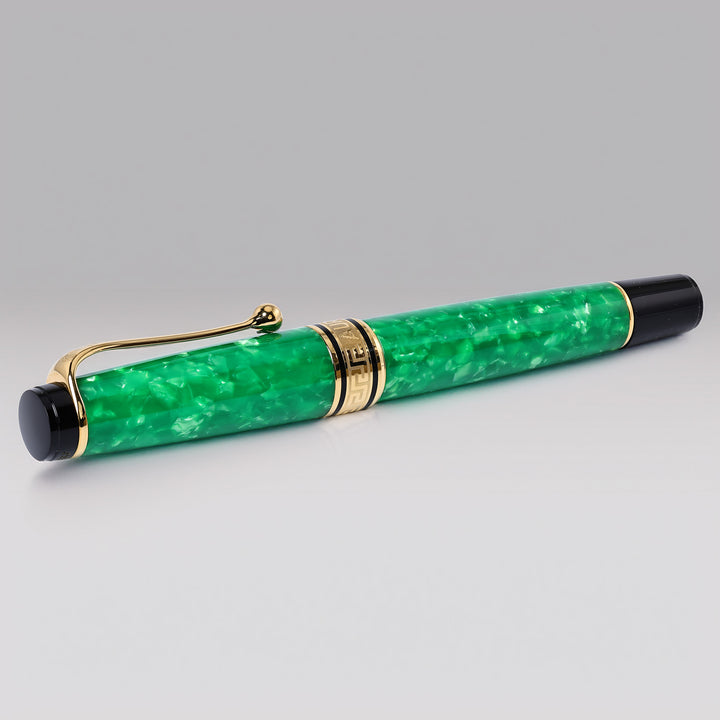 Aurora Optima Primavera Green Fountain Pen