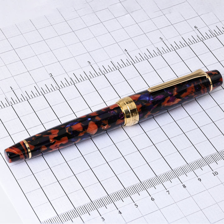 Sailor Pro Gear Mosaic Red W/Naganita Togi Nib