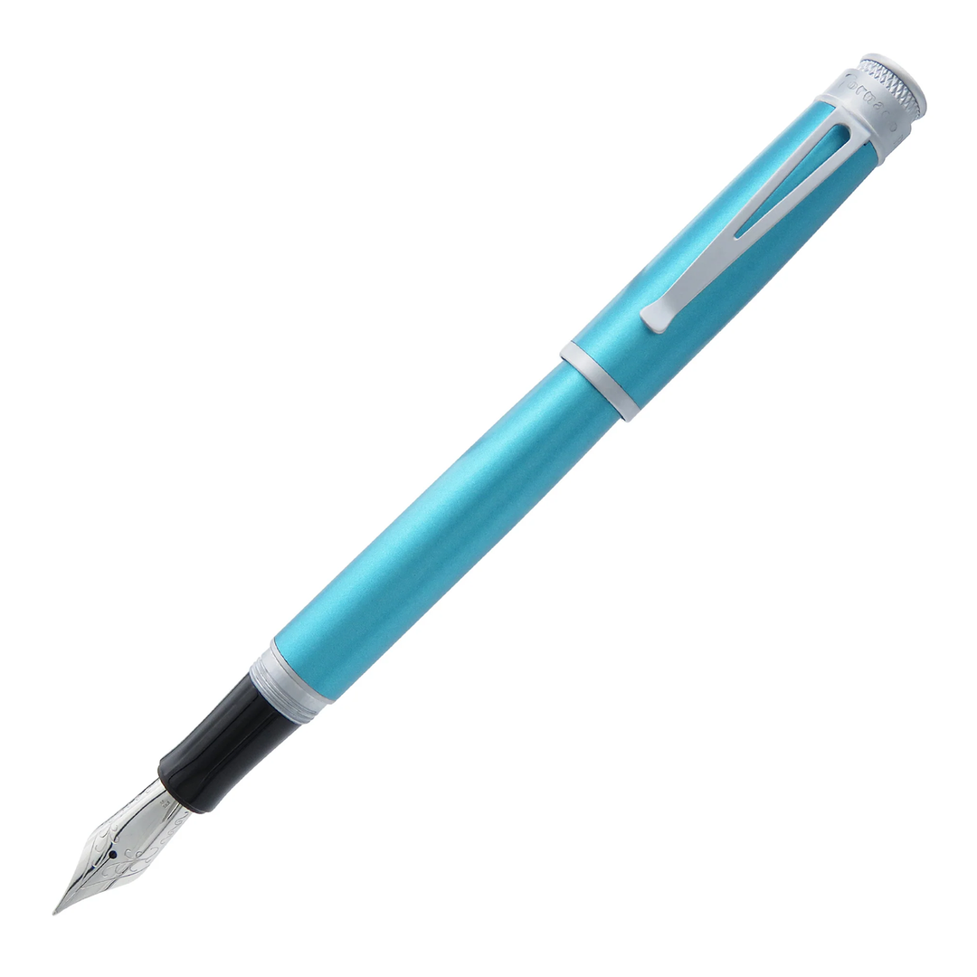 Retro 51 Tornado Fountain Pen - Aquamarine