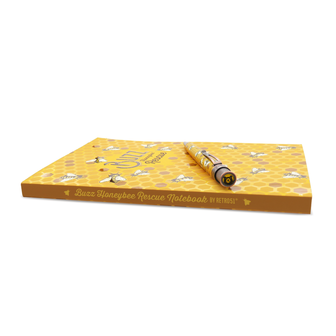 Retro 51 "Buzz" Honeybee Rescue Classic Notebook