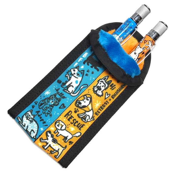 Retro 51 - Dog &amp; Cat 2-Pen Rickshaw Pen Sleeve