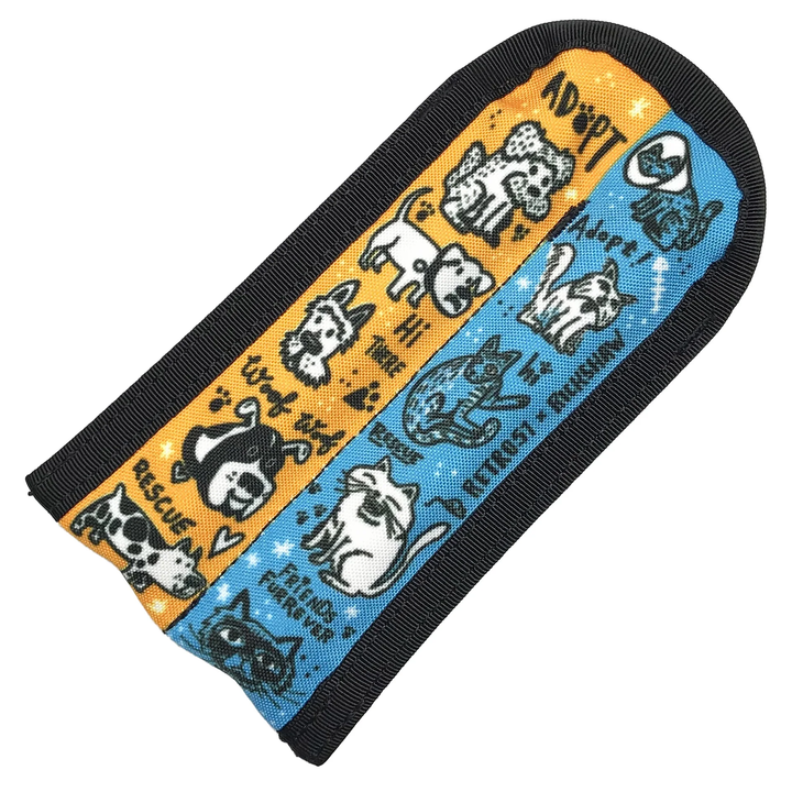 Retro 51 - Dog &amp; Cat 2-Pen Rickshaw Pen Sleeve