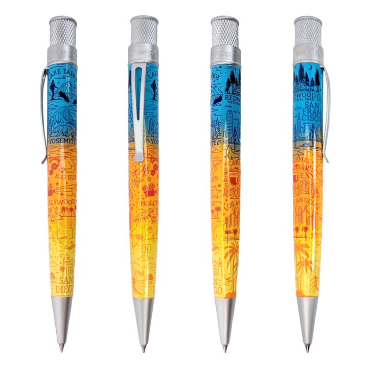 Retro 51 &amp; The Pleasure of Writing - Cruising California Rollerball