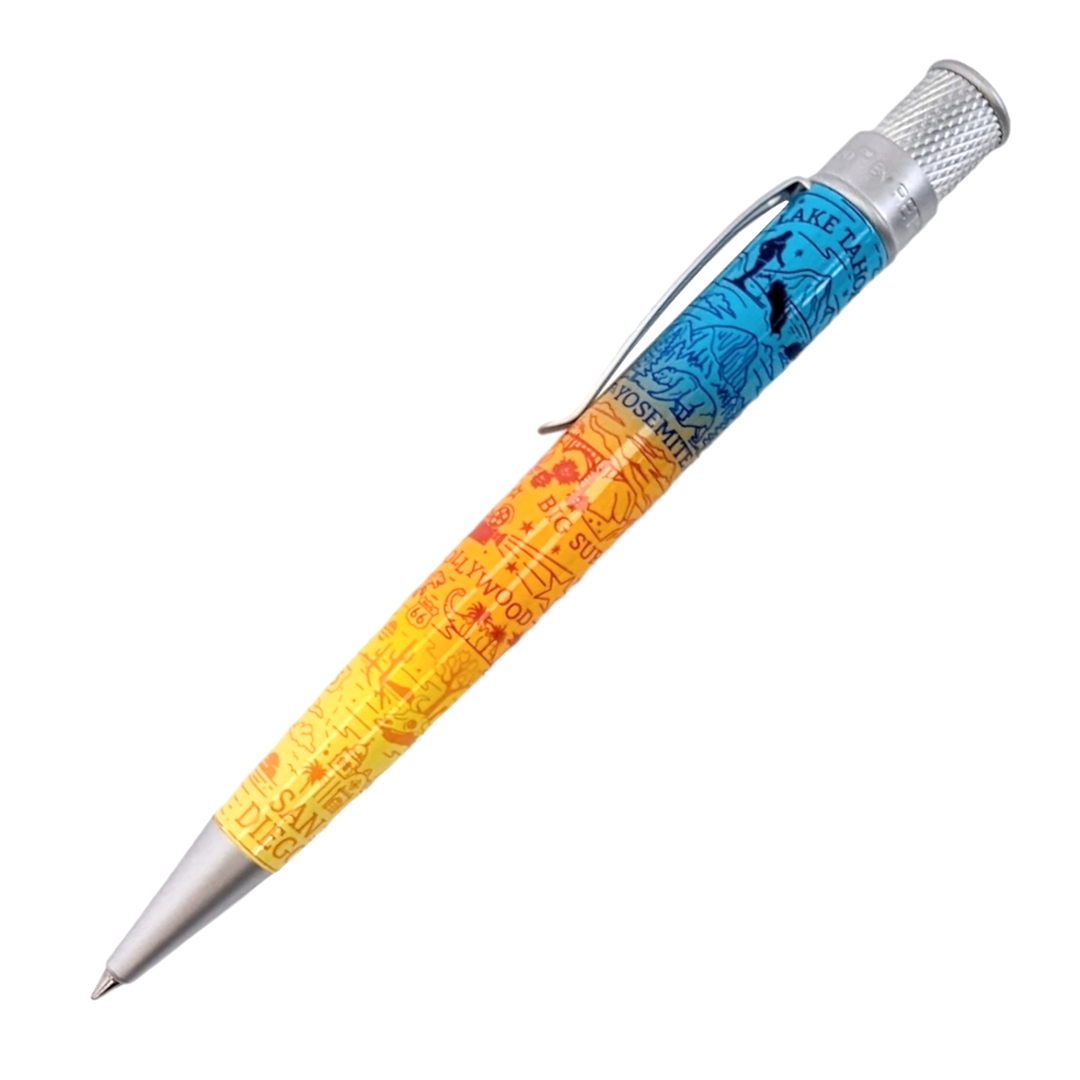 Retro 51 &amp; The Pleasure of Writing - Cruising California Rollerball