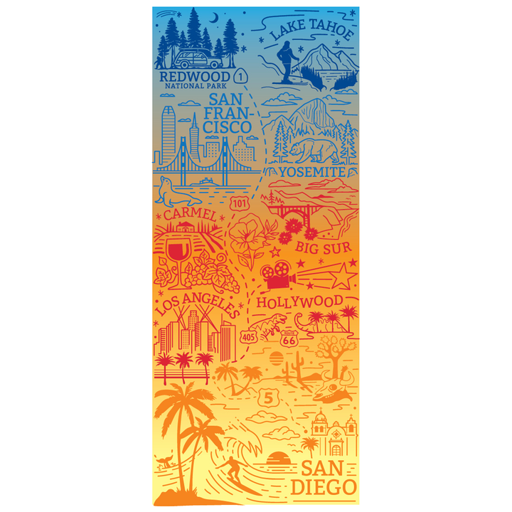 Retro 51 &amp; The Pleasure of Writing - Cruising California Rollerball