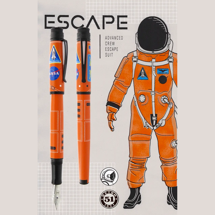 Retro 51 Tornado Fountain Pen - Escape