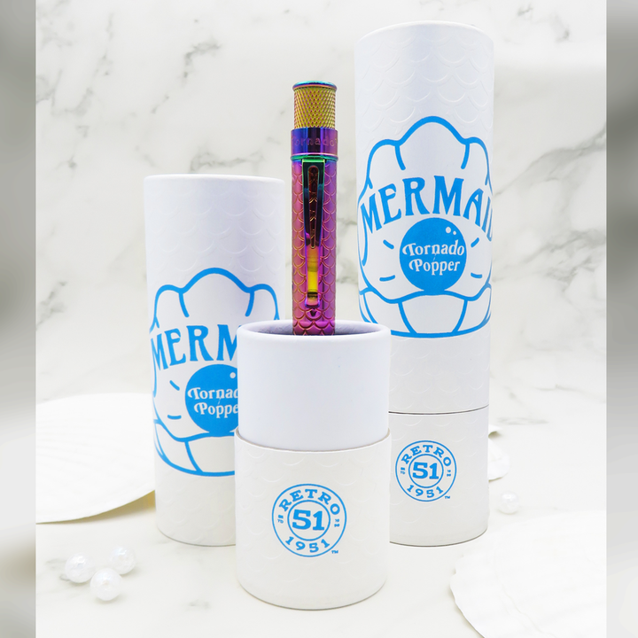 Retro 51 Limited Edition Tornado Popper Mermaid - Fountain Pen