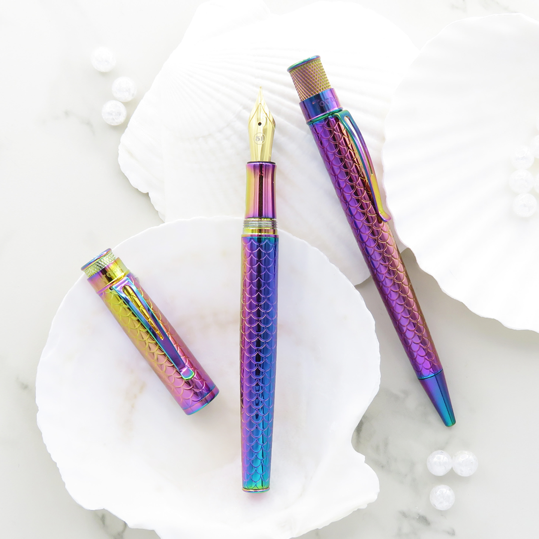 Retro 51 Limited Edition Tornado Popper Mermaid - Fountain Pen