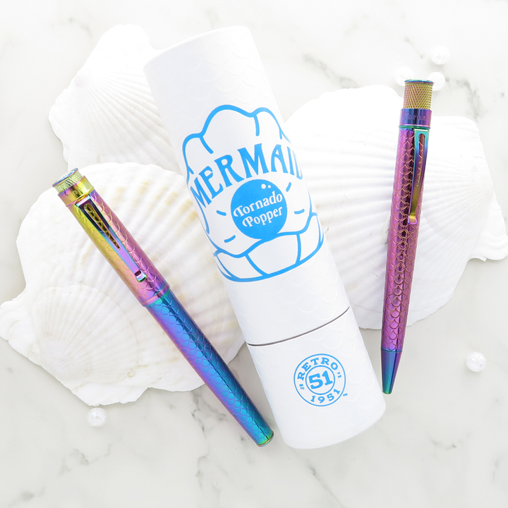 Retro 51 Limited Edition Tornado Popper Mermaid - Fountain Pen