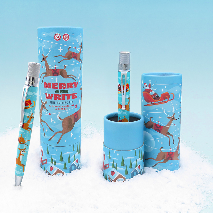 Retro 51 Tornado Popper Rollerball Merry and Write