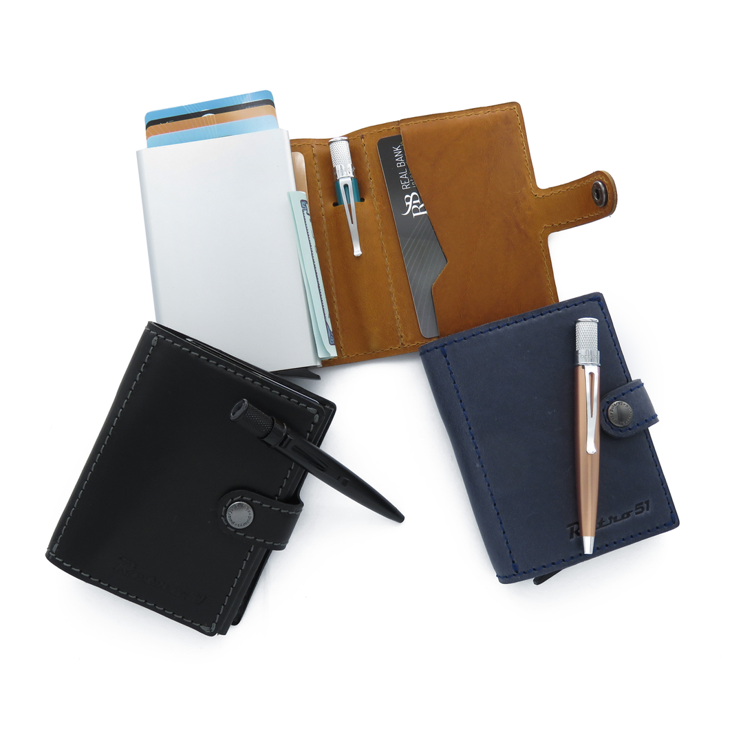 Retro 51 Modern Traveler Leather Bifold