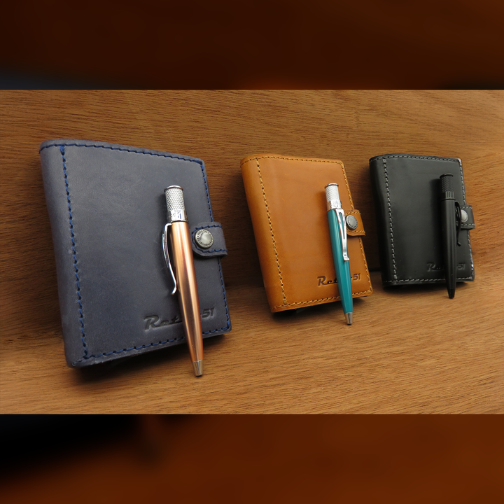 Retro 51 Modern Traveler Leather Bifold