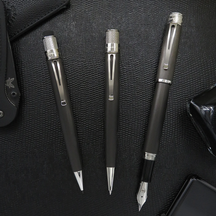 Retro 51 Tornado™ Platinum Executive - Black Nickel Rollerball