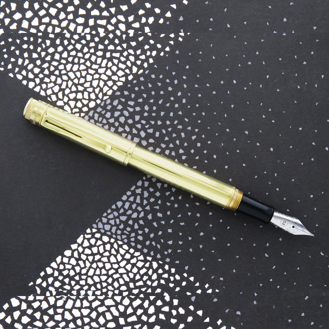 Retro 51 Tornado Fountain Pen - Raw Brass