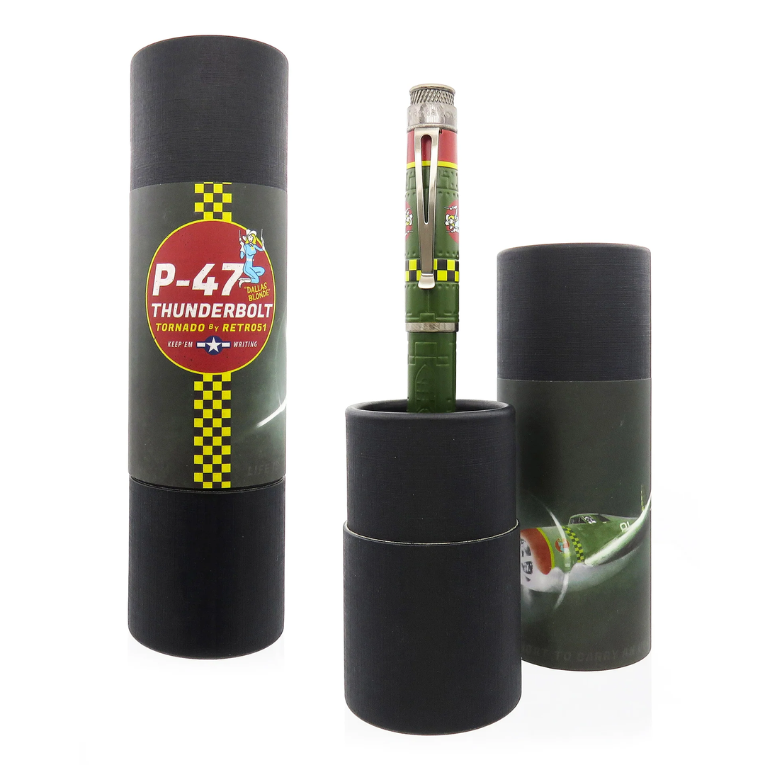 Retro 51 Tornado Fountain Pen - P-47 Thunderbolt