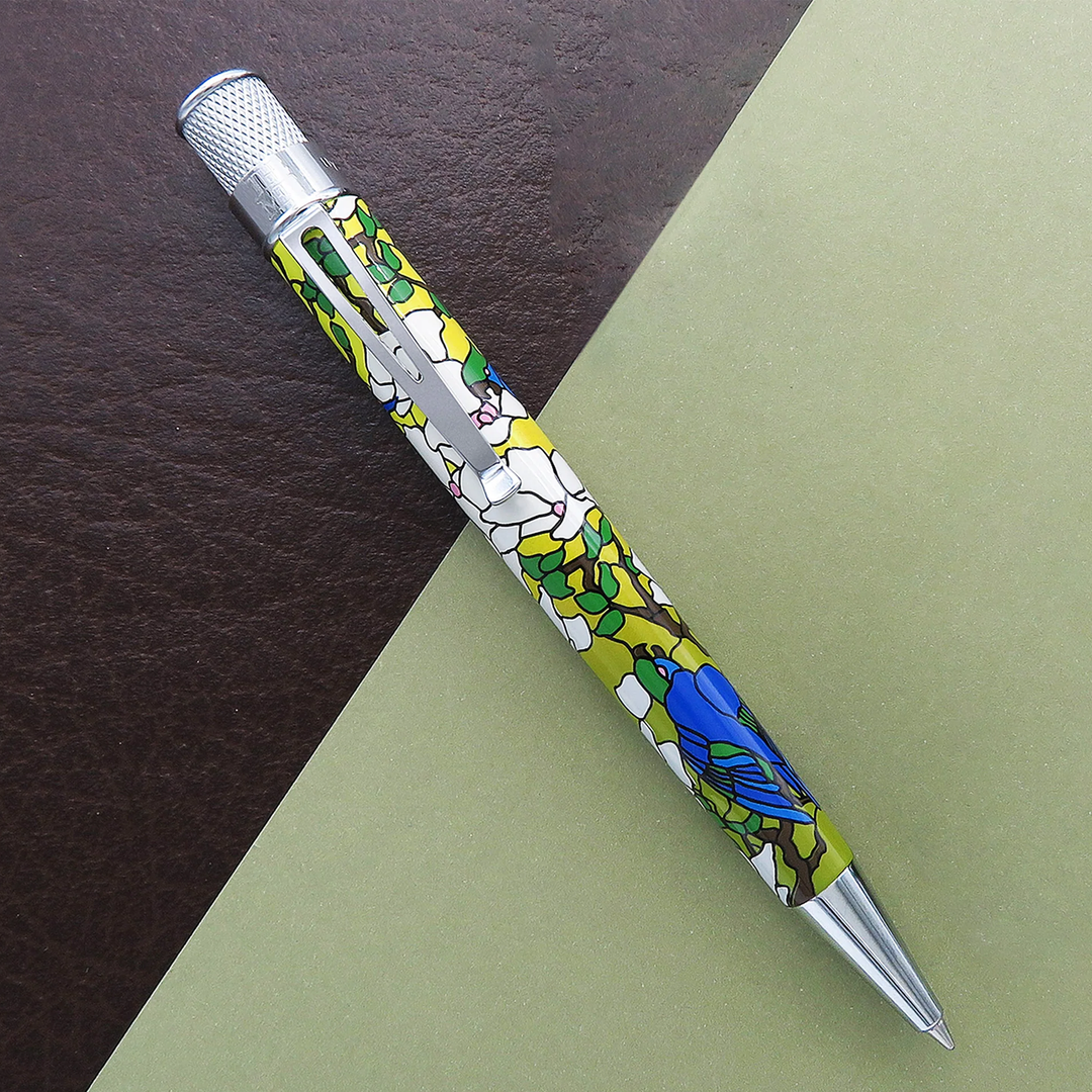 Retro 51 - The Met - L.C. Tiffany Favrile "Parrots" Rollerball