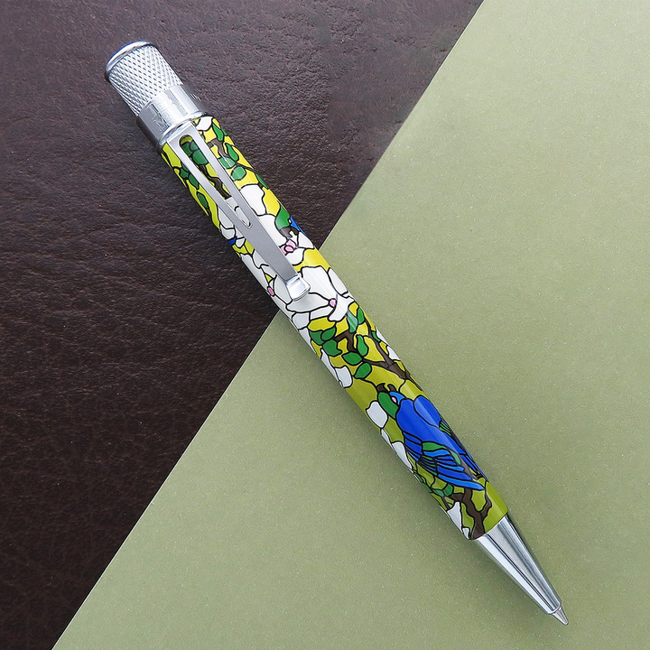 Retro 51 - The Met - L.C. Tiffany Favrile "Parrots" Rollerball