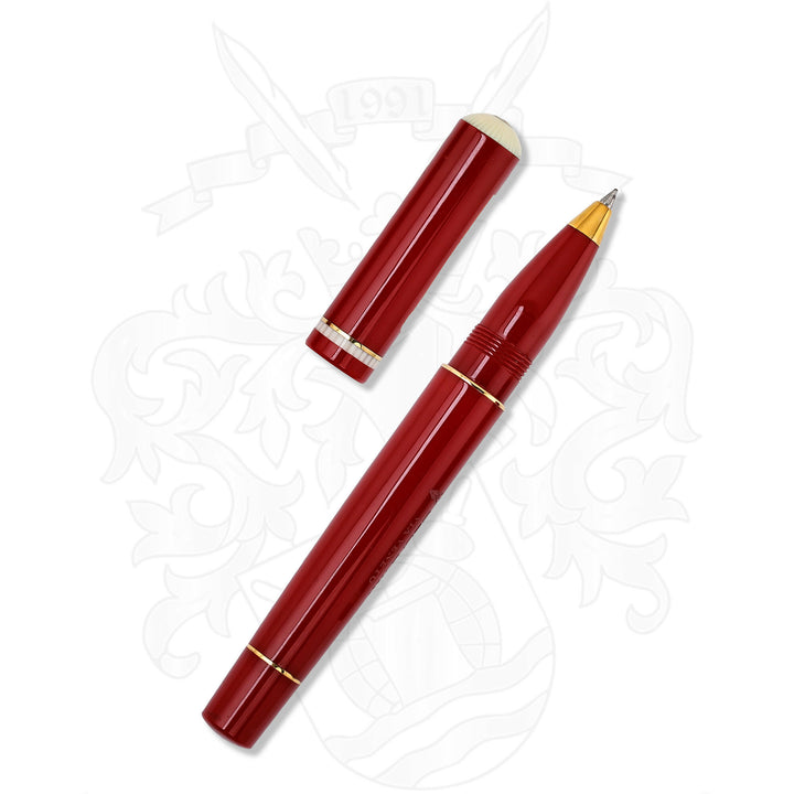 Delta Via Veneto Red Rollerball Pen