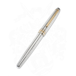 Montblanc Meisterstuck 163 Sterling Silver Pinstripes