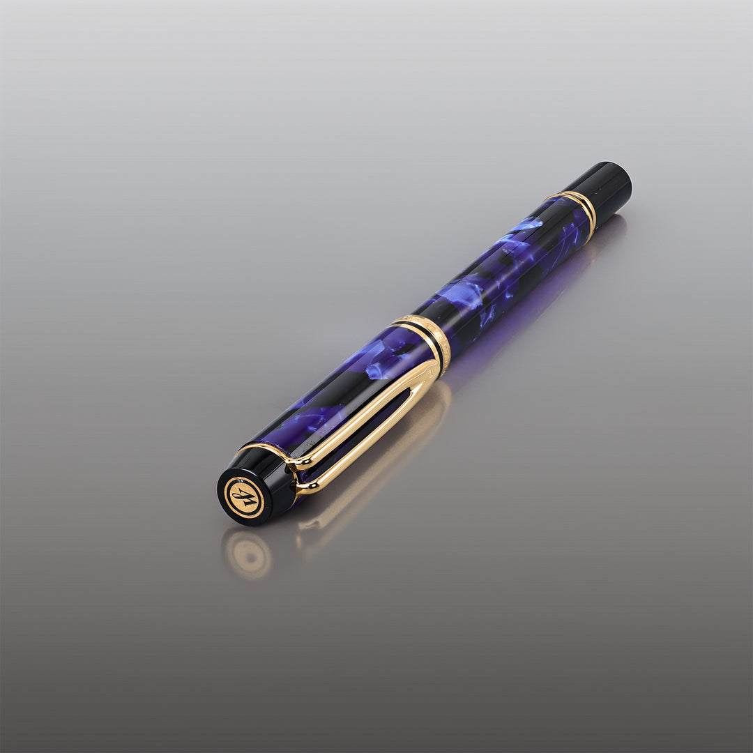 Waterman Le Man Rhapsody Blue marbled Fountain Pen