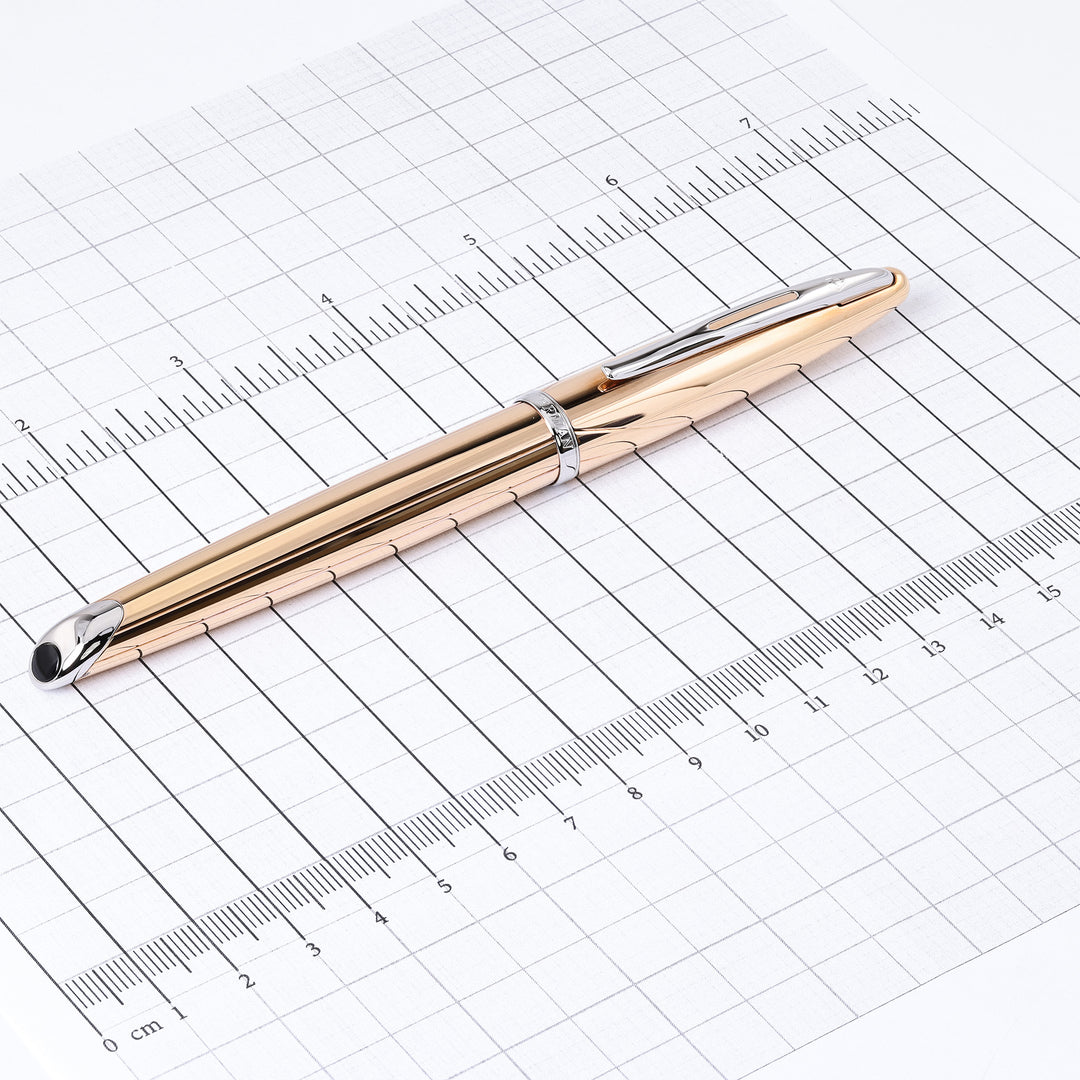 Waterman Carene Rose Gold Meridian Fountain Pen