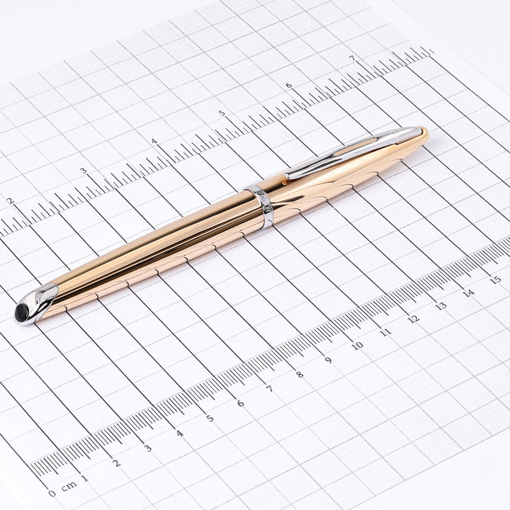 Waterman Carene Rose Gold Meridian Fountain Pen