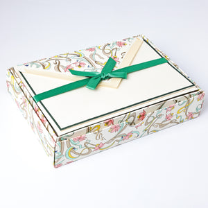 Pastel Art Design Folded cards and Envelopes 4.13”x 6.30” (10ct.) | Rossi 1931 Italian Stationery