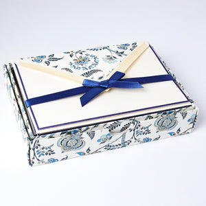 Blue Poppy Folded Cards | Rossi 1931 Italian Stationery