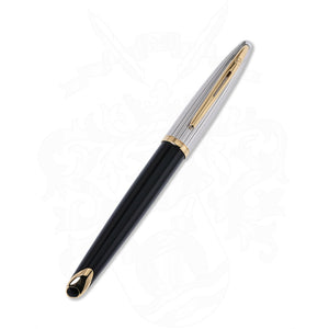 Waterman Carene Deluxe Black and Gold Fountain Pen