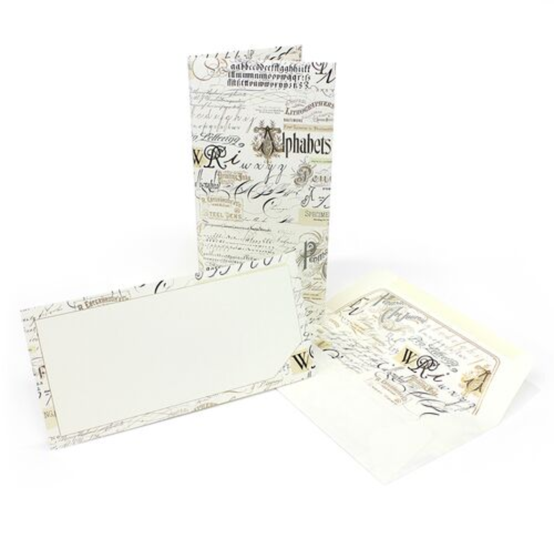 San Lorenzo Calligraphy Card - Portfolio Long (10ct)