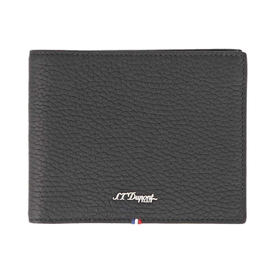 S.T. Dupont Black Grained Neo Capsule 6-Card Wallet