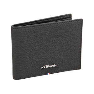 S.T. Dupont Black Grained Neo Capsule 8-Card Wallet
