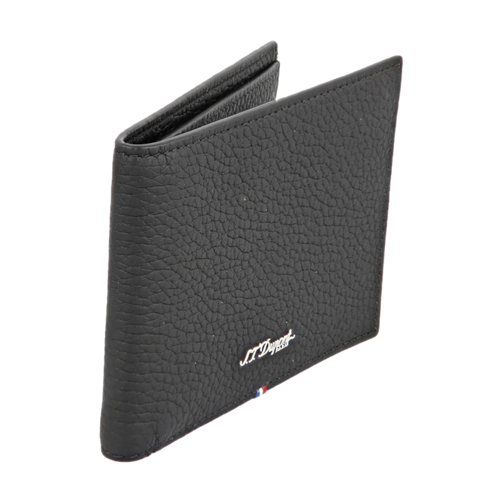 S.T. Dupont Black Grained Neo Capsule 8-Card Wallet