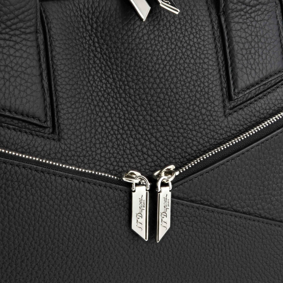 S.T. Dupont Black Grained Neo Capsule Double Document Holder