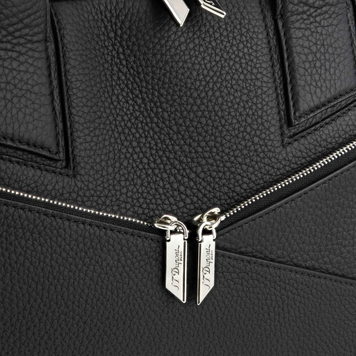 S.T. Dupont Black Grained Neo Capsule Double Document Holder