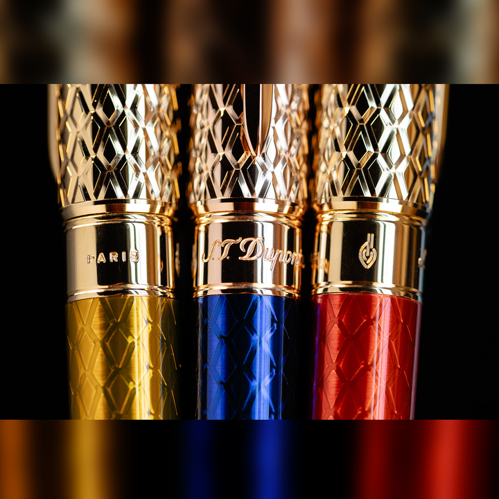 S.T. Dupont Line D Eternity Large Dragon Scales - Rollerball