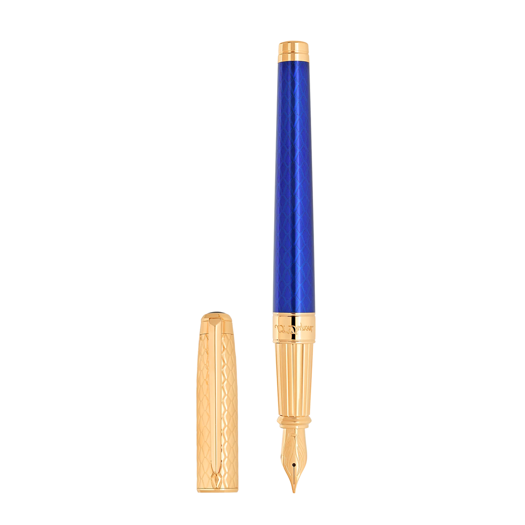 S.T. Dupont Line D Eternity Large Dragon Scales - Fountain Pen