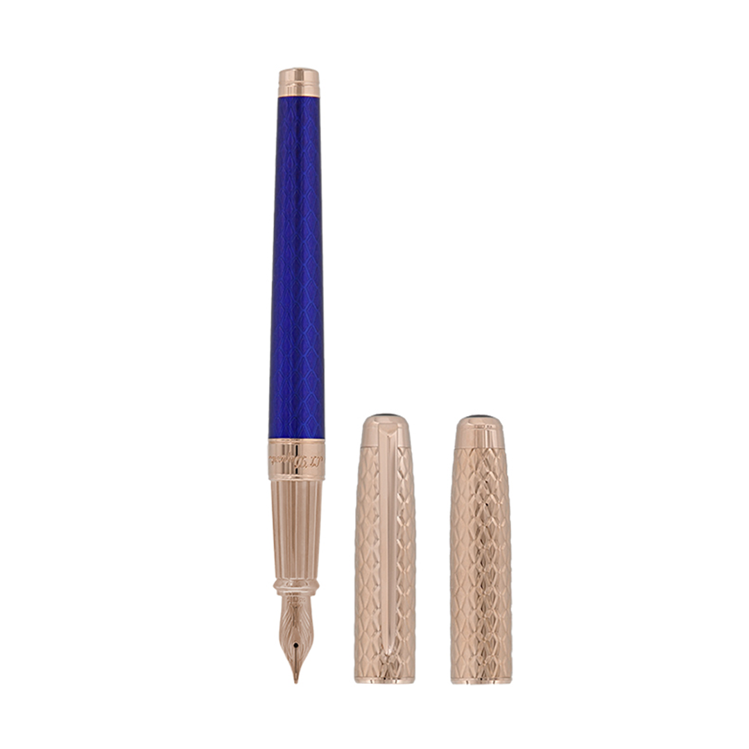 S.T. Dupont Line D Eternity Large Dragon Scales - Fountain Pen