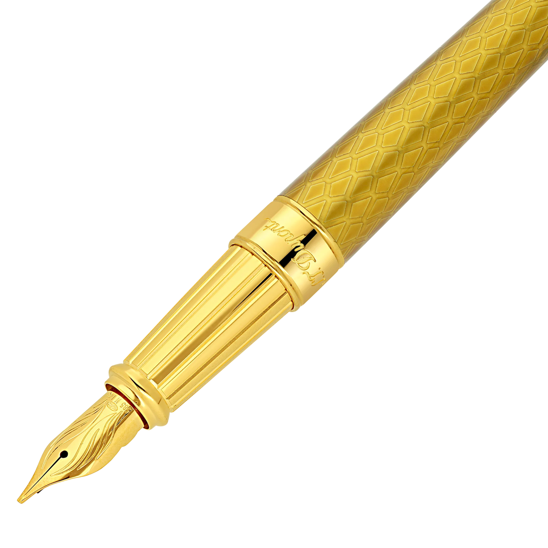 S.T. Dupont Line D Eternity Large Dragon Scales - Fountain Pen