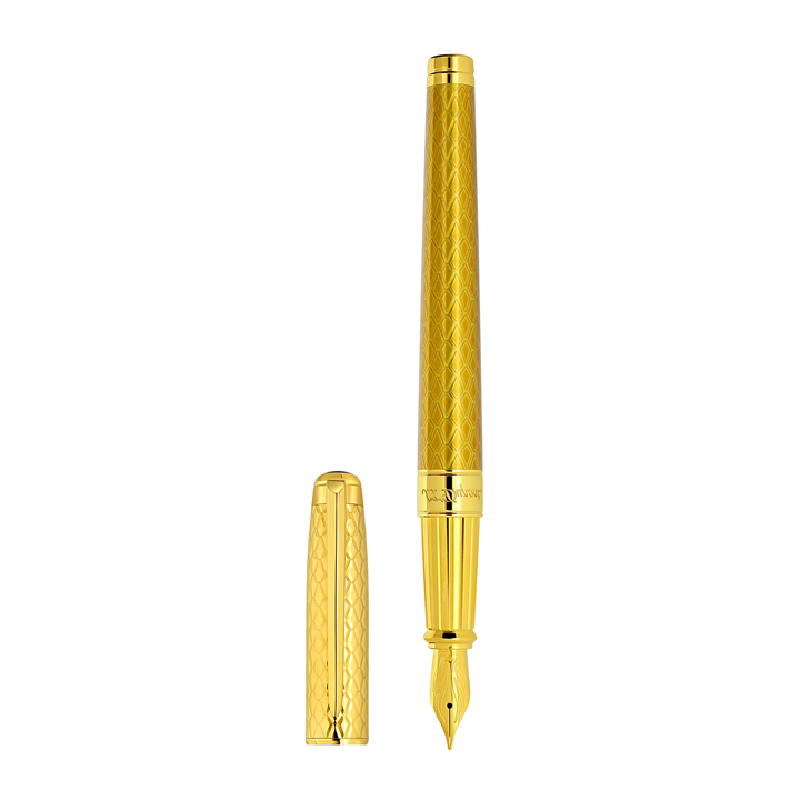 S.T. Dupont Line D Eternity Large Dragon Scales - Fountain Pen